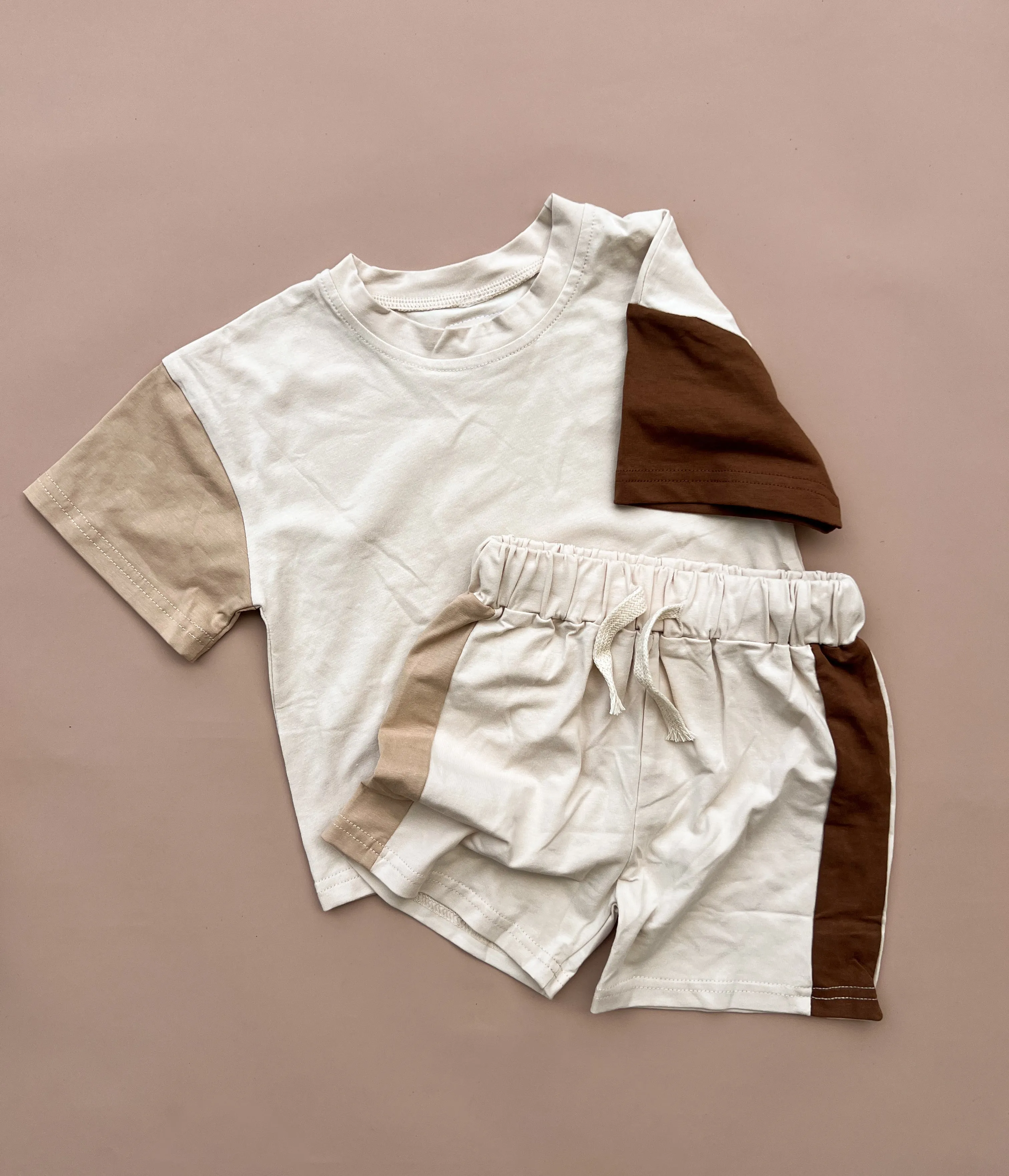 Colour Block Set - Browns