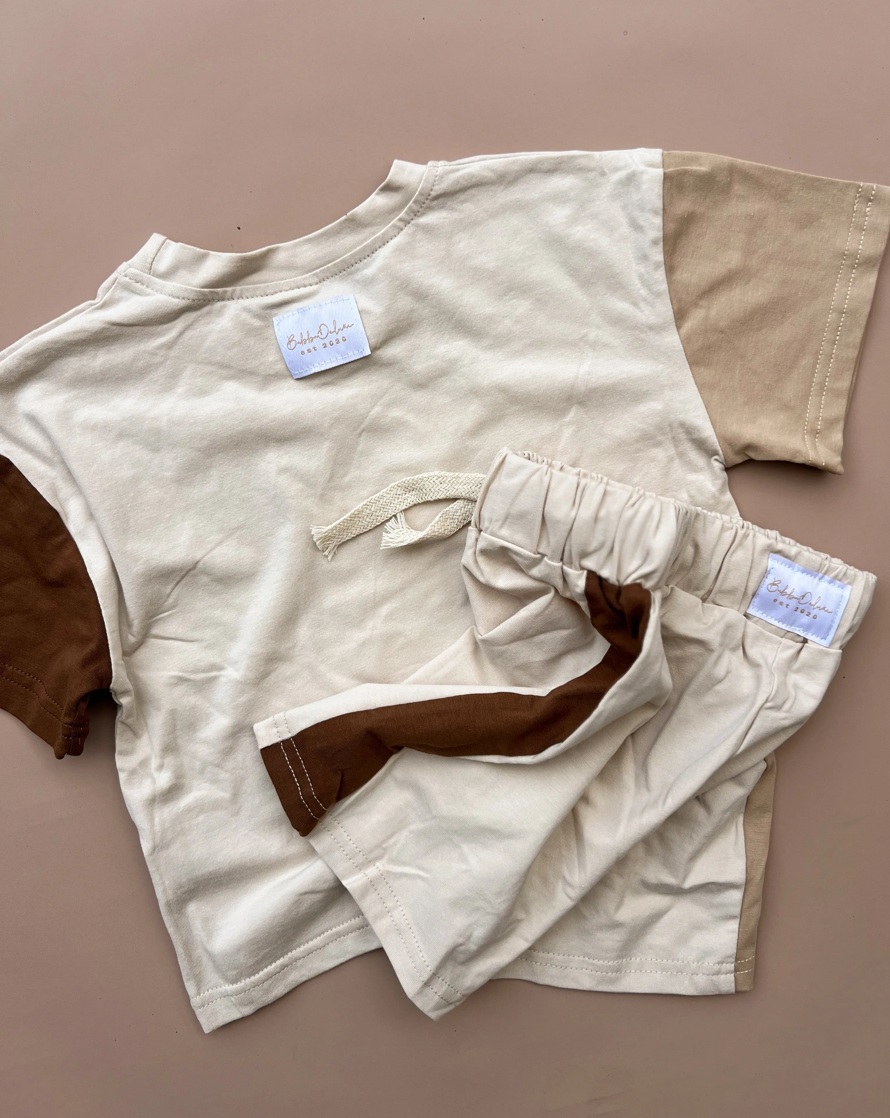 Colour Block Set - Browns