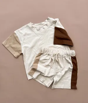 Colour Block Set - Browns