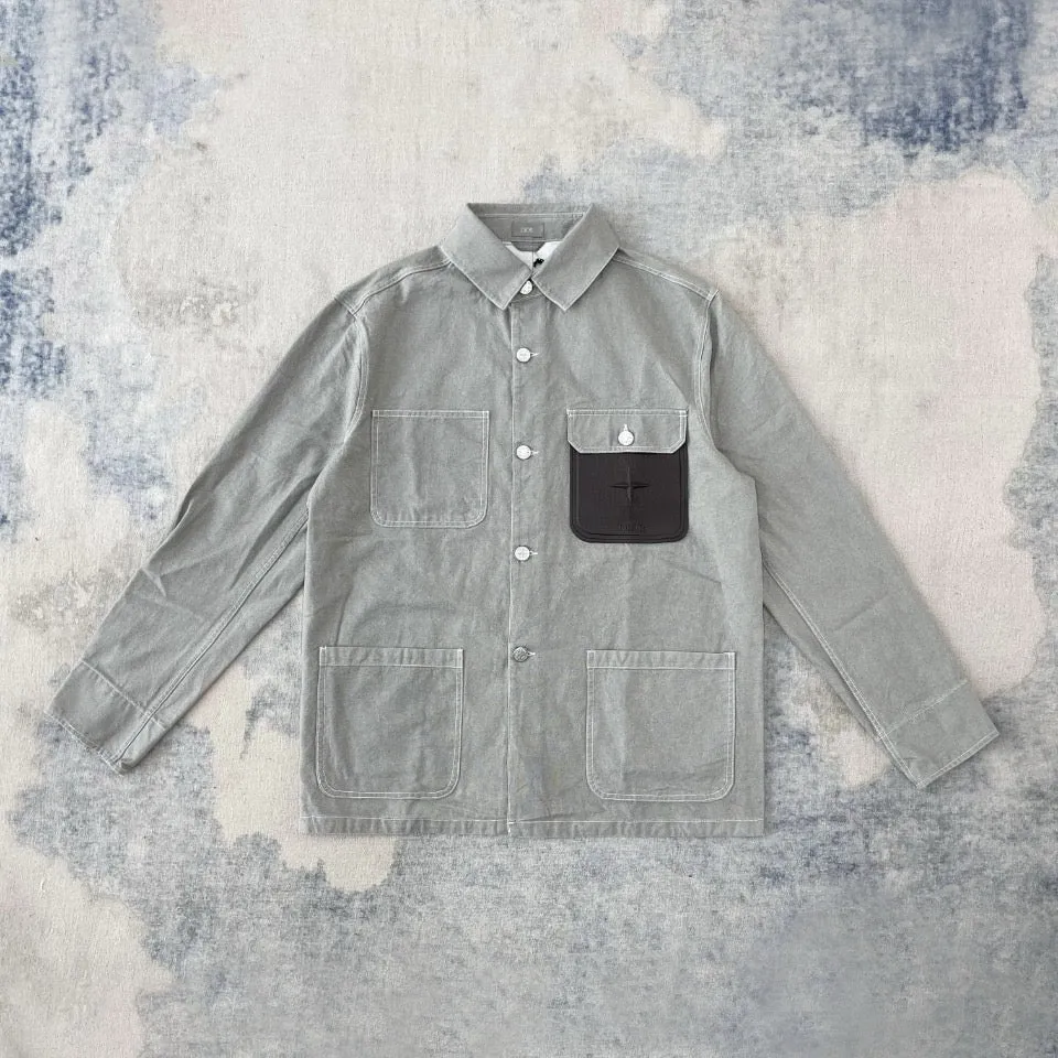 Contrast Pocket Utility Shirt