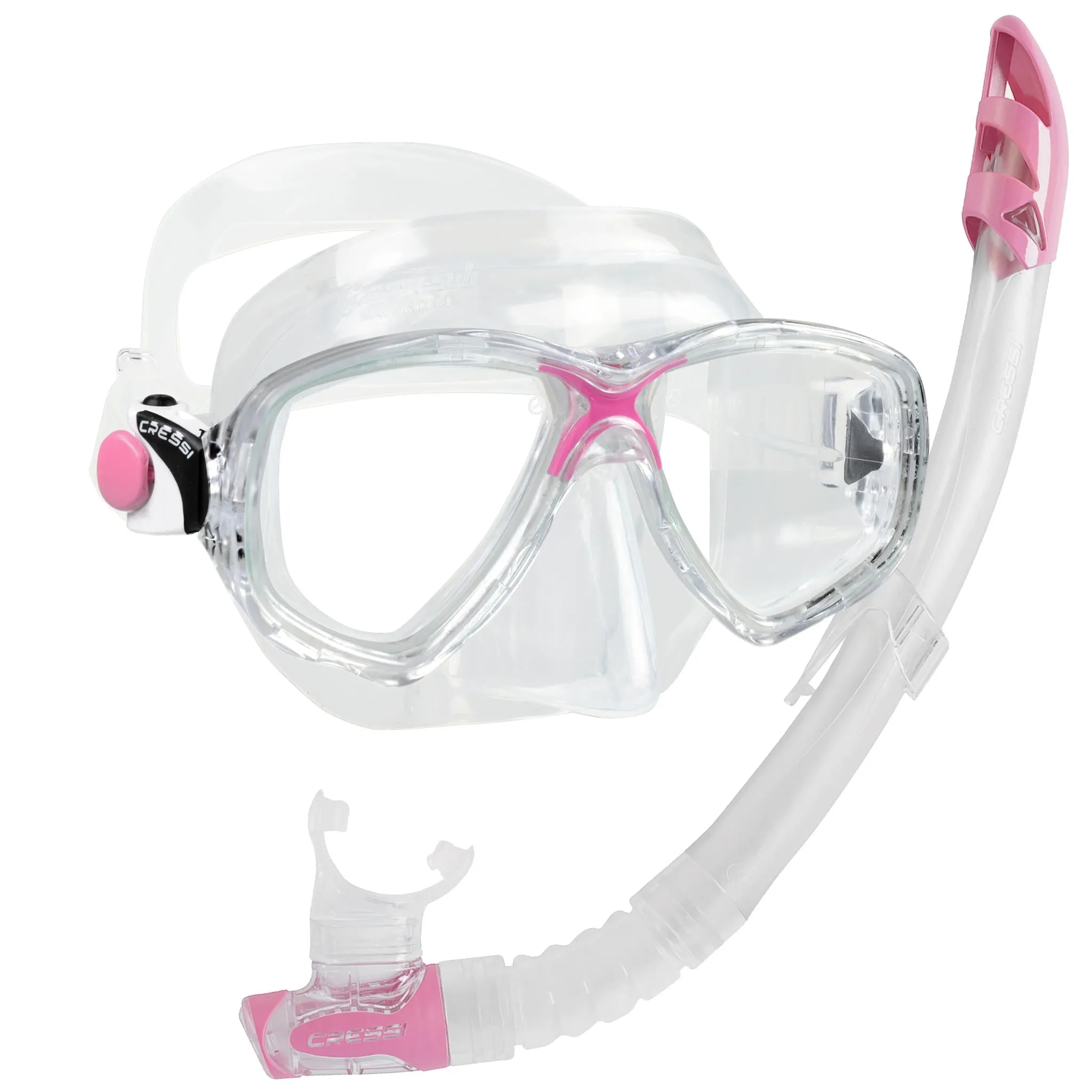 Cressi Marea Mask & Gamma Adult Snorkelling Set