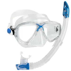 Cressi Marea Mask & Gamma Adult Snorkelling Set