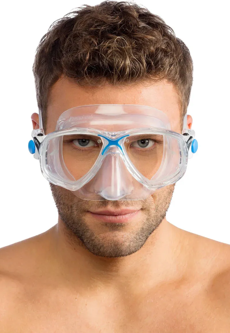 Cressi Marea Mask & Gamma Adult Snorkelling Set