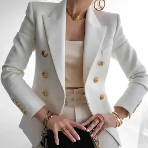 Crystal - Timeless Elegance Woman's Blazer