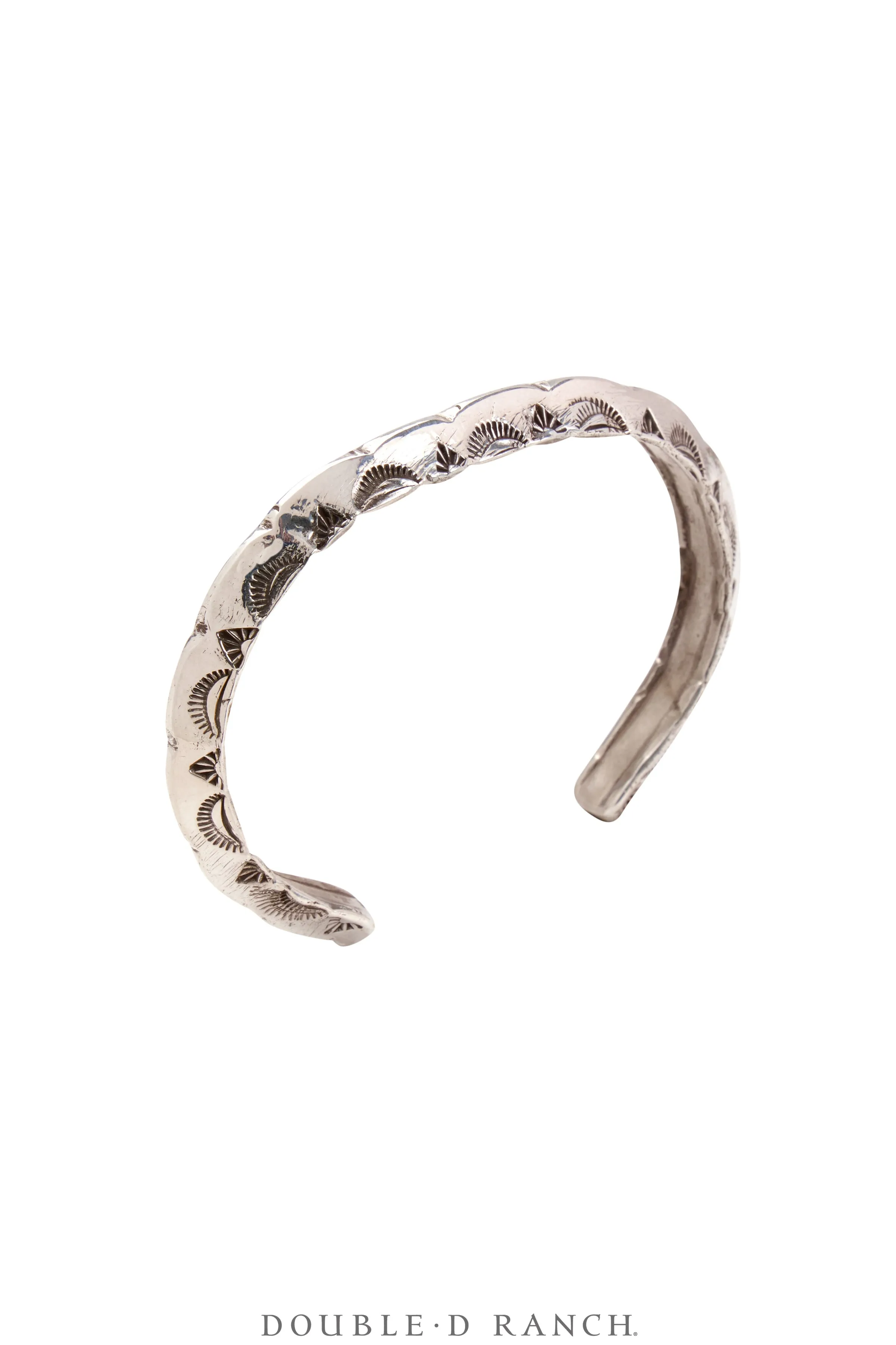 Cuff, Stacker, Sterling Silver, Oscar Betz Hallmark, Contemporary, 3859