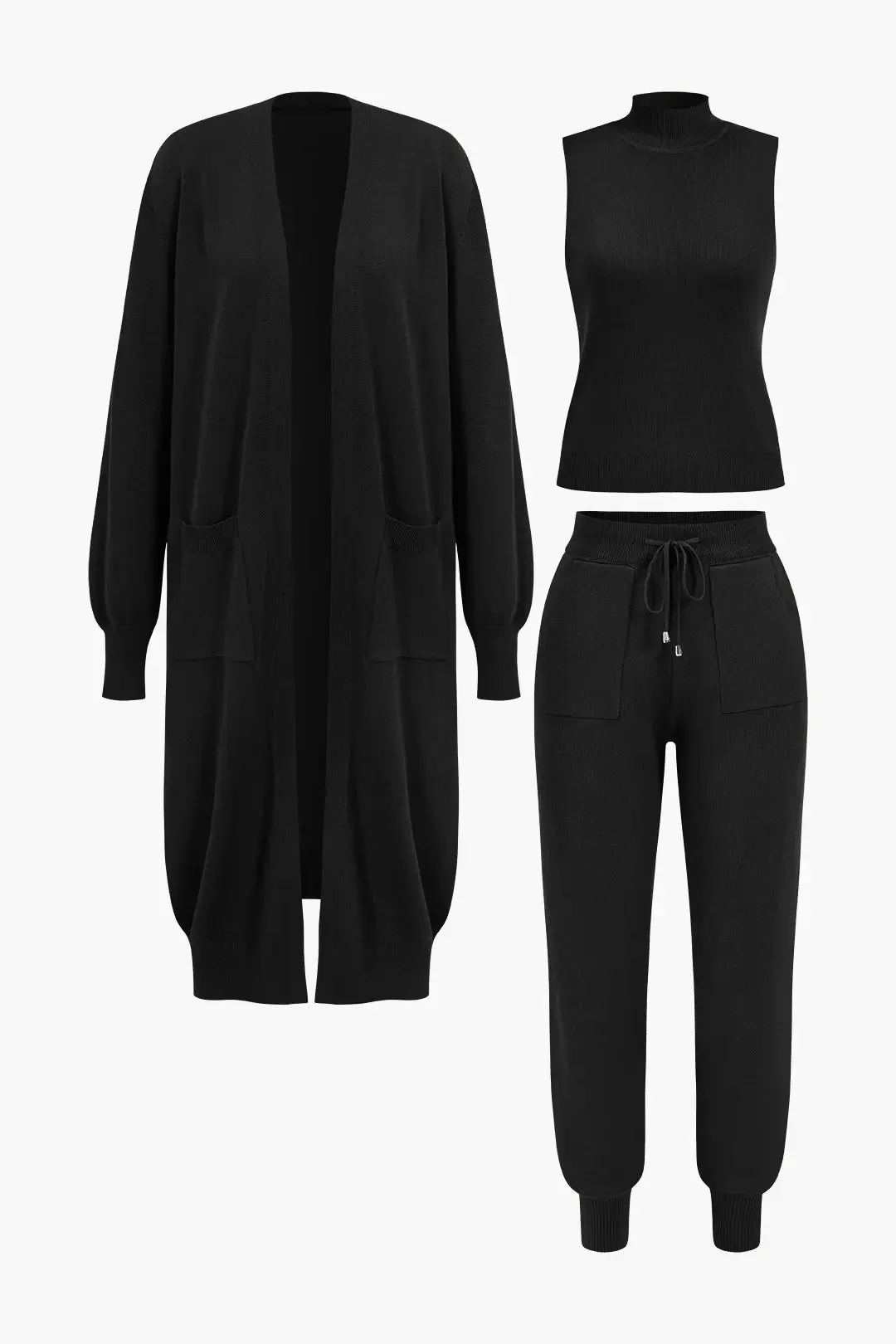 Deborah - Cozy and Versatile Woman's Knitwear Set