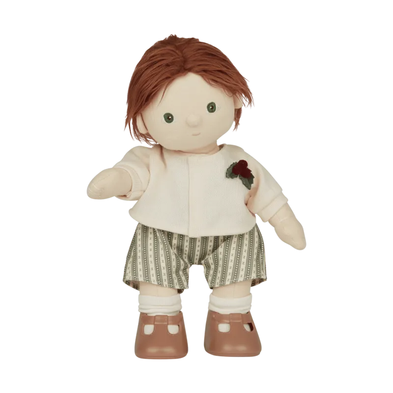 Dinkum Doll Cardigan   Romper Set - Holiday