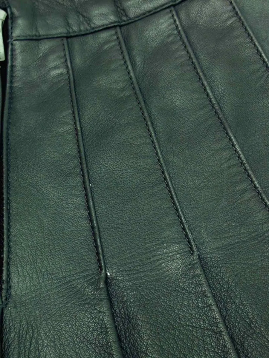 DOLCE & GABBANA Pleated Green Mini Skirt Small