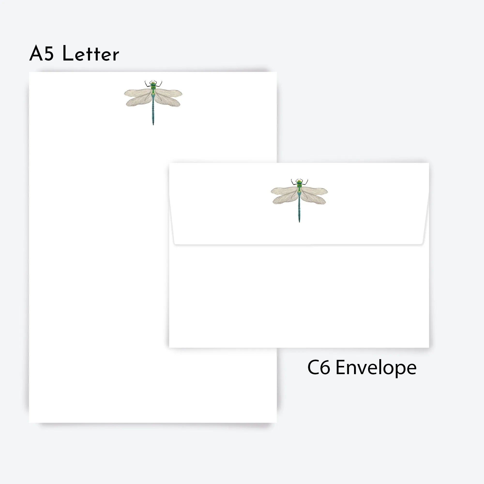 Dragonfly Letter Writing Set