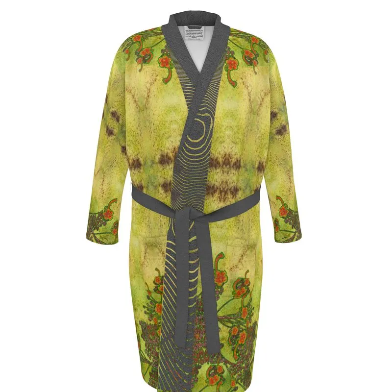 Dressing Gown (Unisex)(WindSong Flower) RJSTH@Fabric#2 RJSTHW2022 RJS