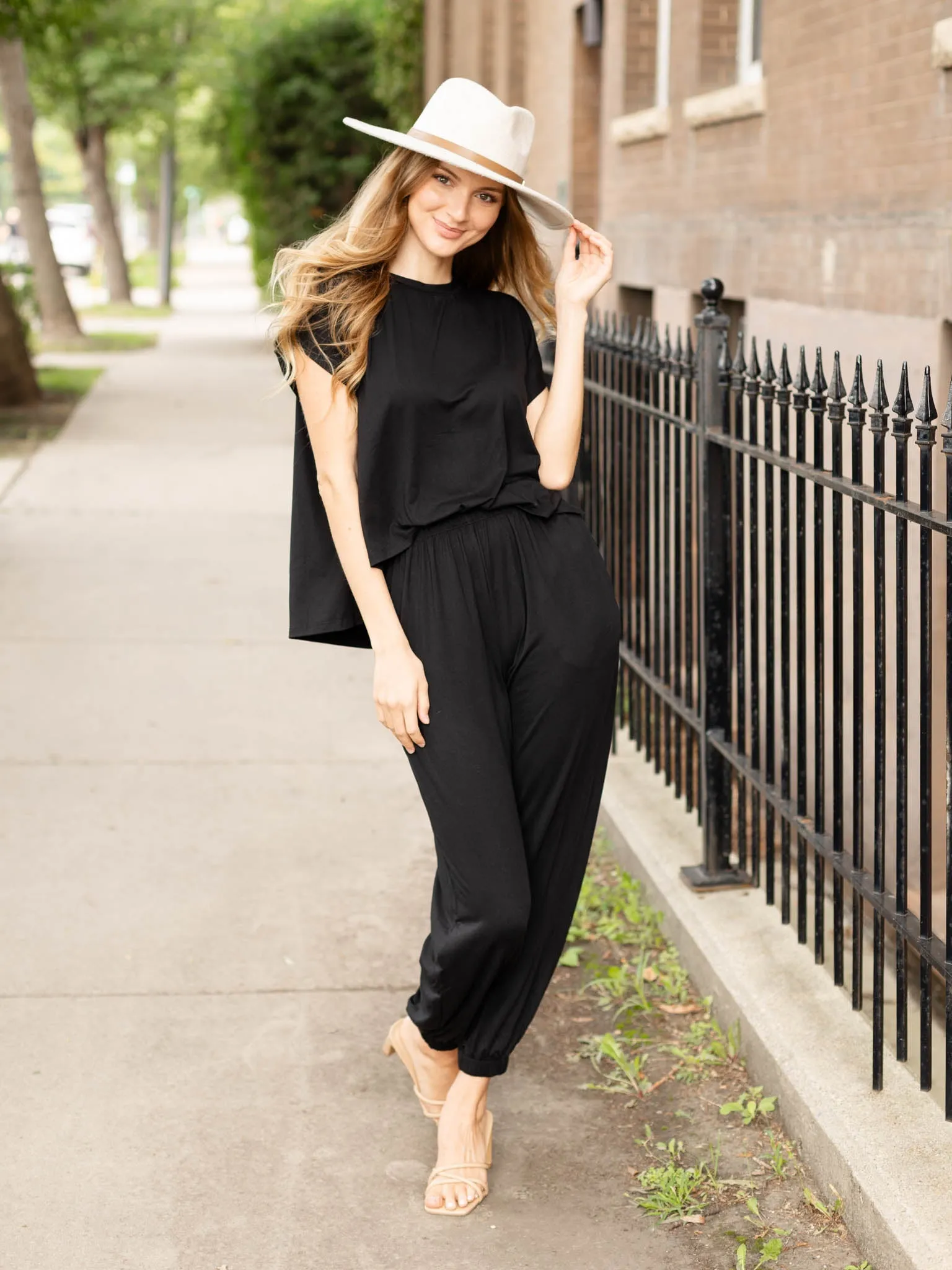Elan Short Sleeve T-Shirt Jumpsuit