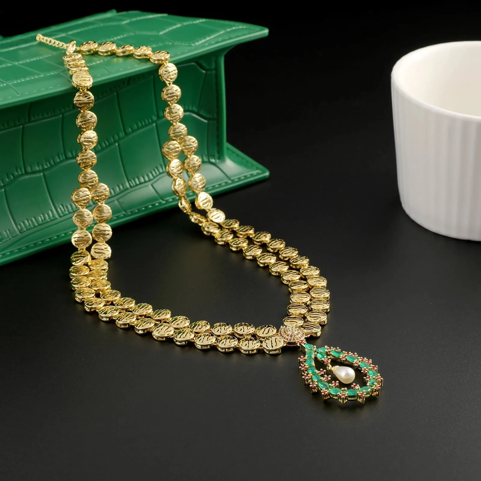 Elegant Luxurious Stylish Simple Mixed Colored Zirconia Jewelry 4 Piece Women's Jewelry Set for Wedding Party