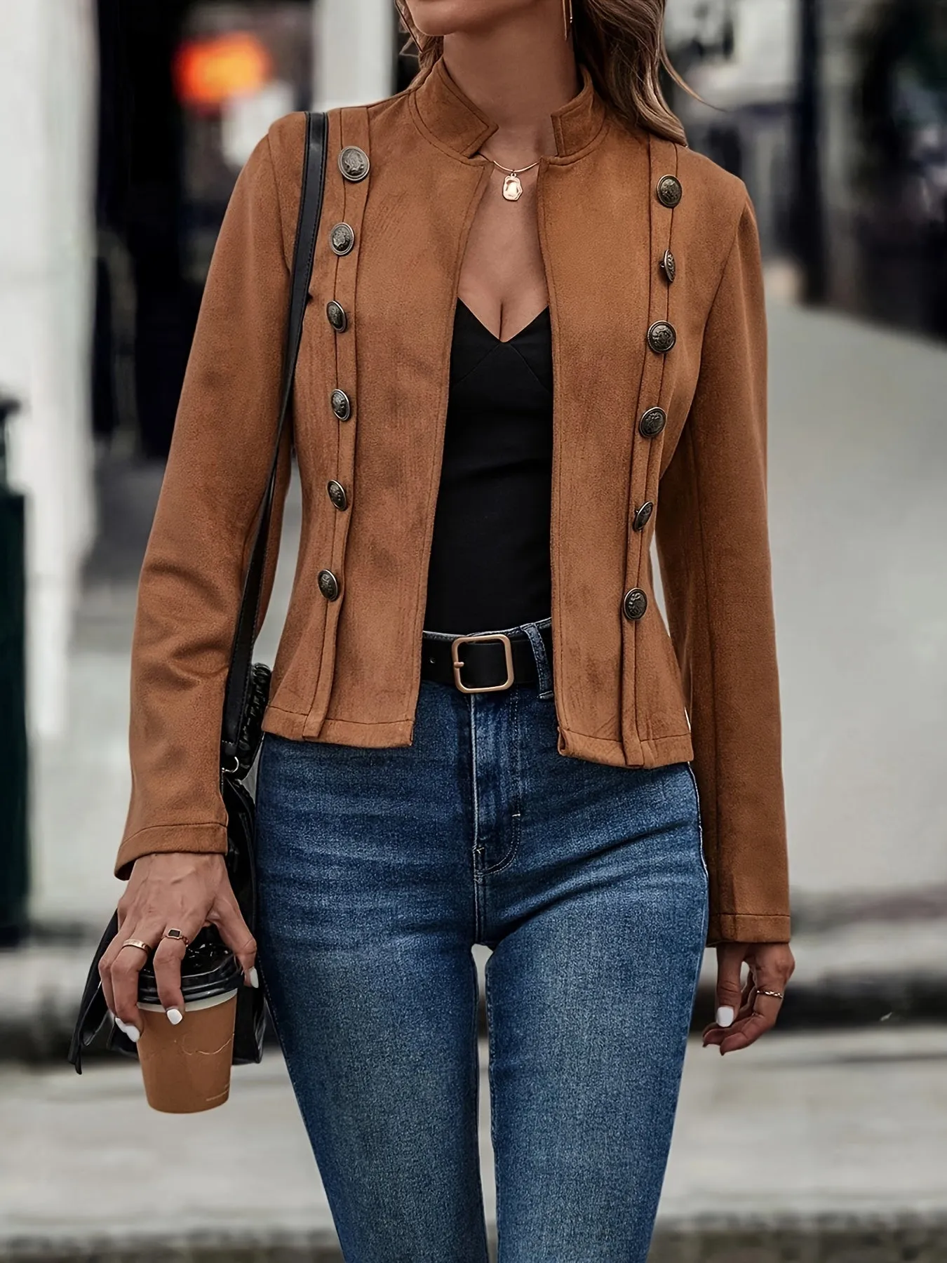 Elena | Style Buttoned Jacket
