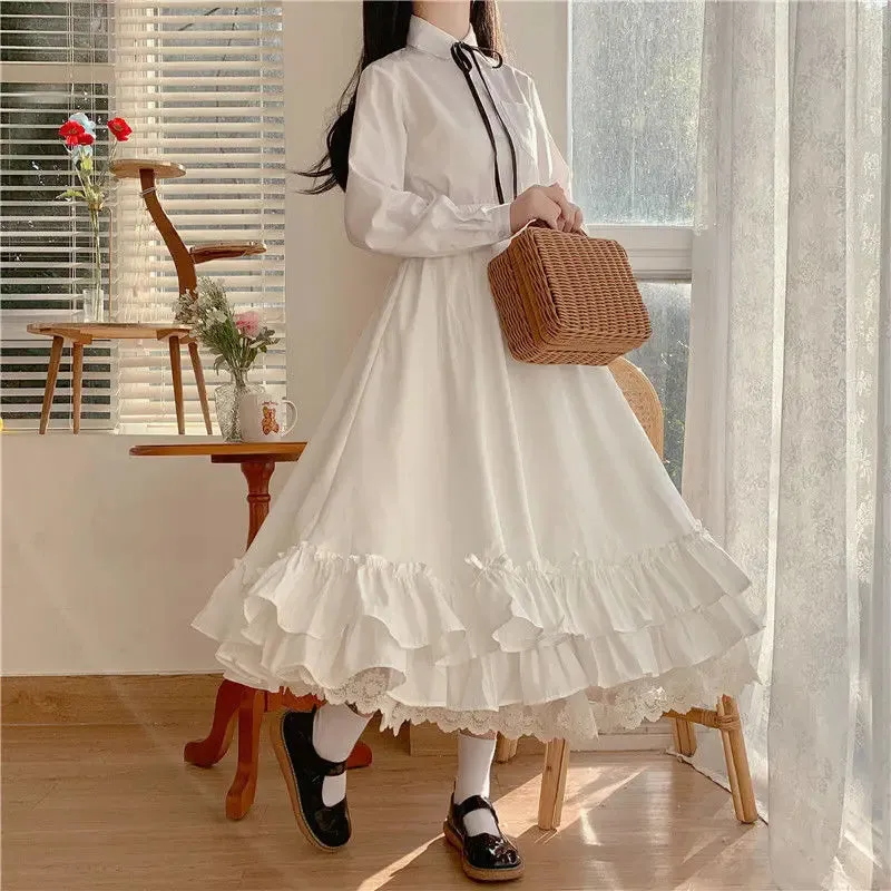 Elevate Your Style with our Vintage Pleated A-Line Ball Gown Long Midi Skirt for Women