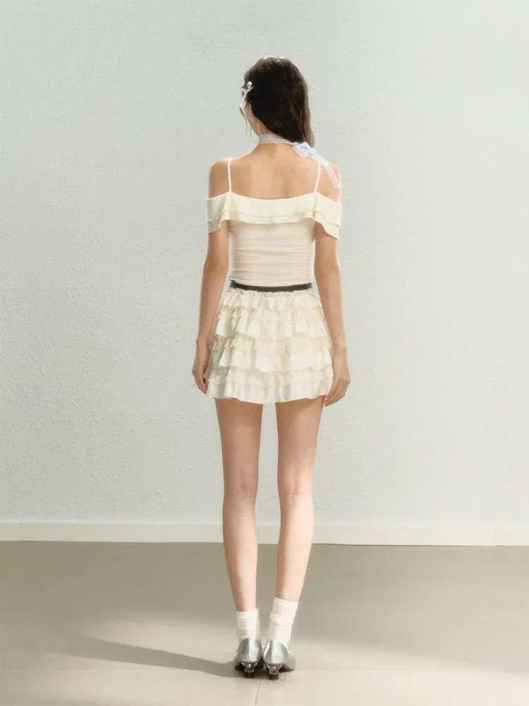 Enchanted Frill Off-Shoulder Top