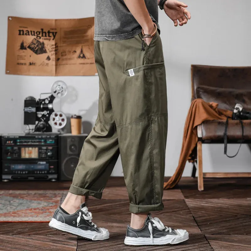 Entfesselnde Herren Neue Multi-Pocket Overalls