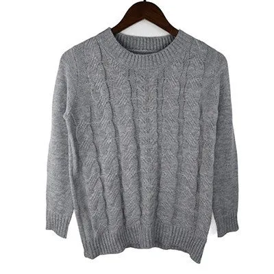 Fashion Women Spring Sweater Long Sleeve Heart Print O Neck Love Pattern Thin Casual Knitting Women Fall Pullover Sweater