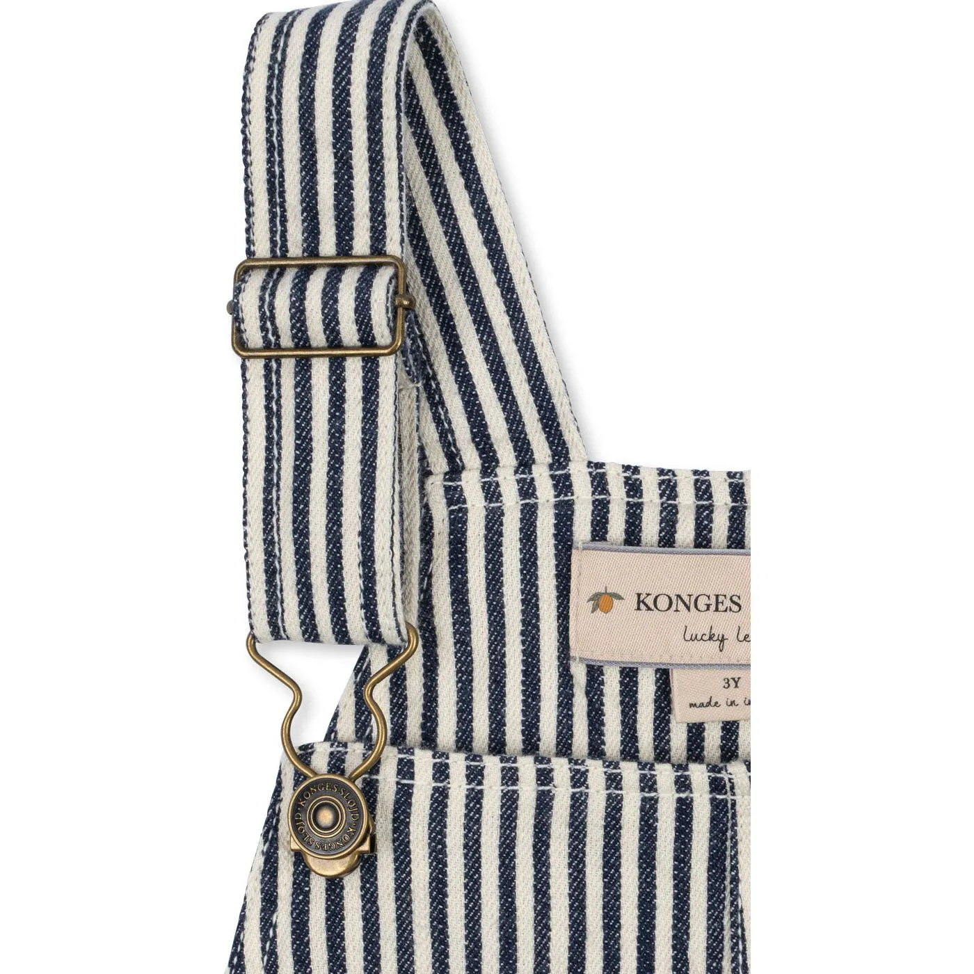 fender overalls - naval stripe