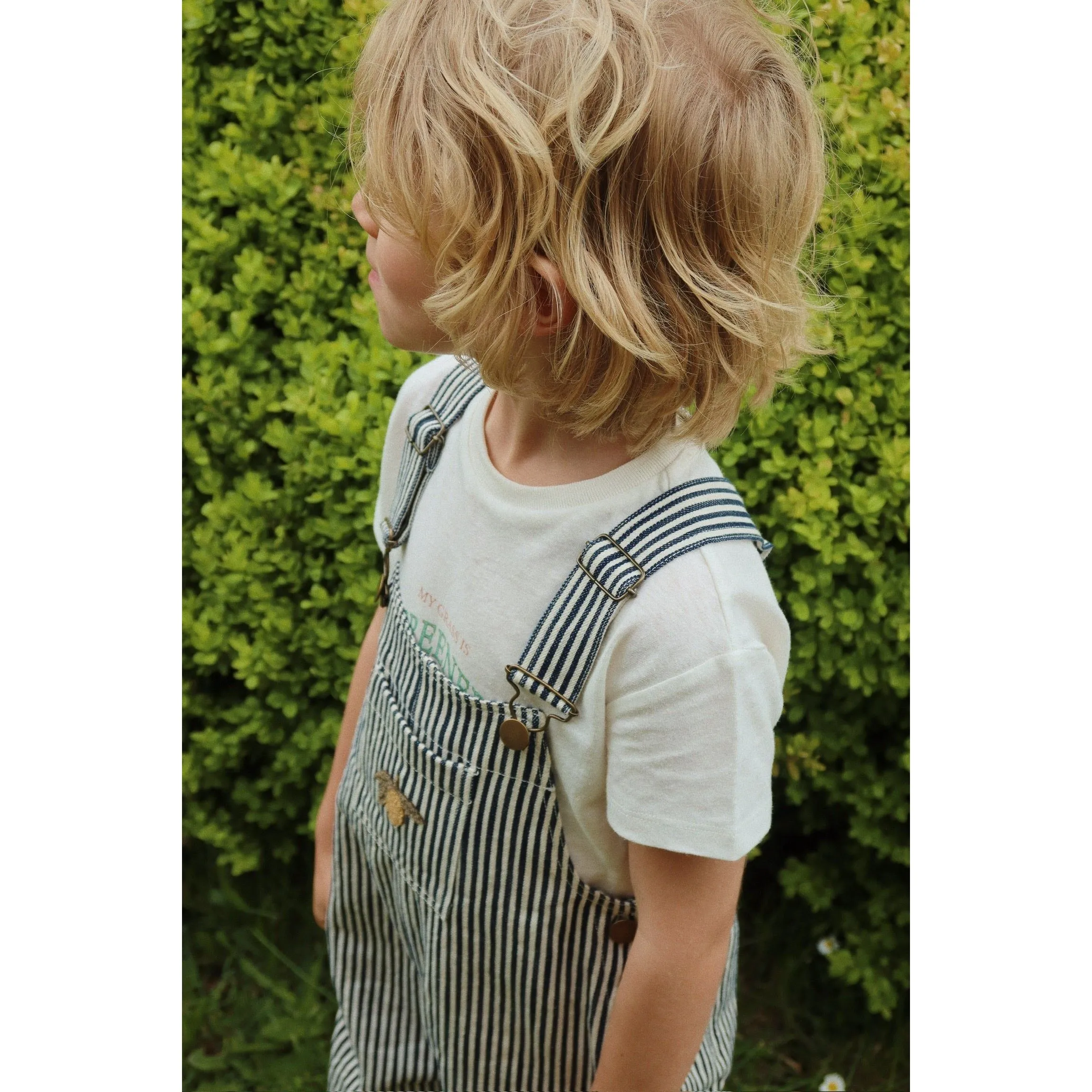 fender overalls - naval stripe