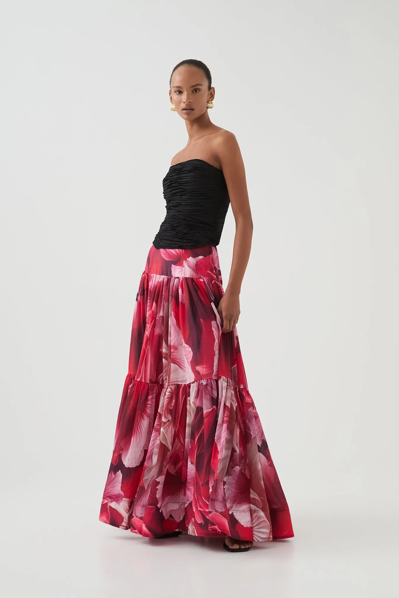 Flora Midi Skirt