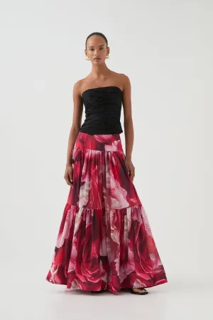 Flora Midi Skirt