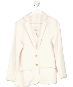 Free People Nude Like A Cloud Blazer UK XS