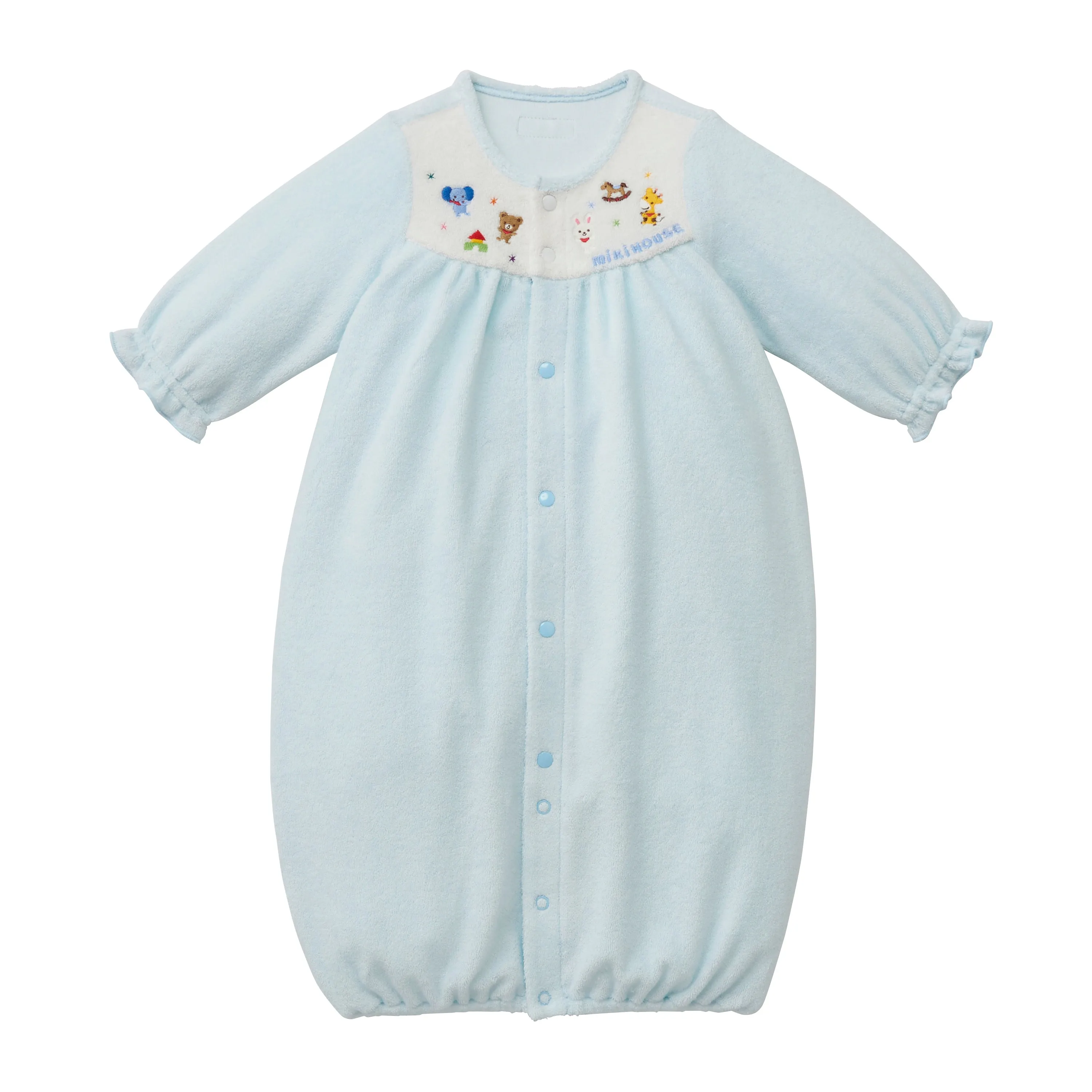Friendly Animals Pile Two-Way Coveralls