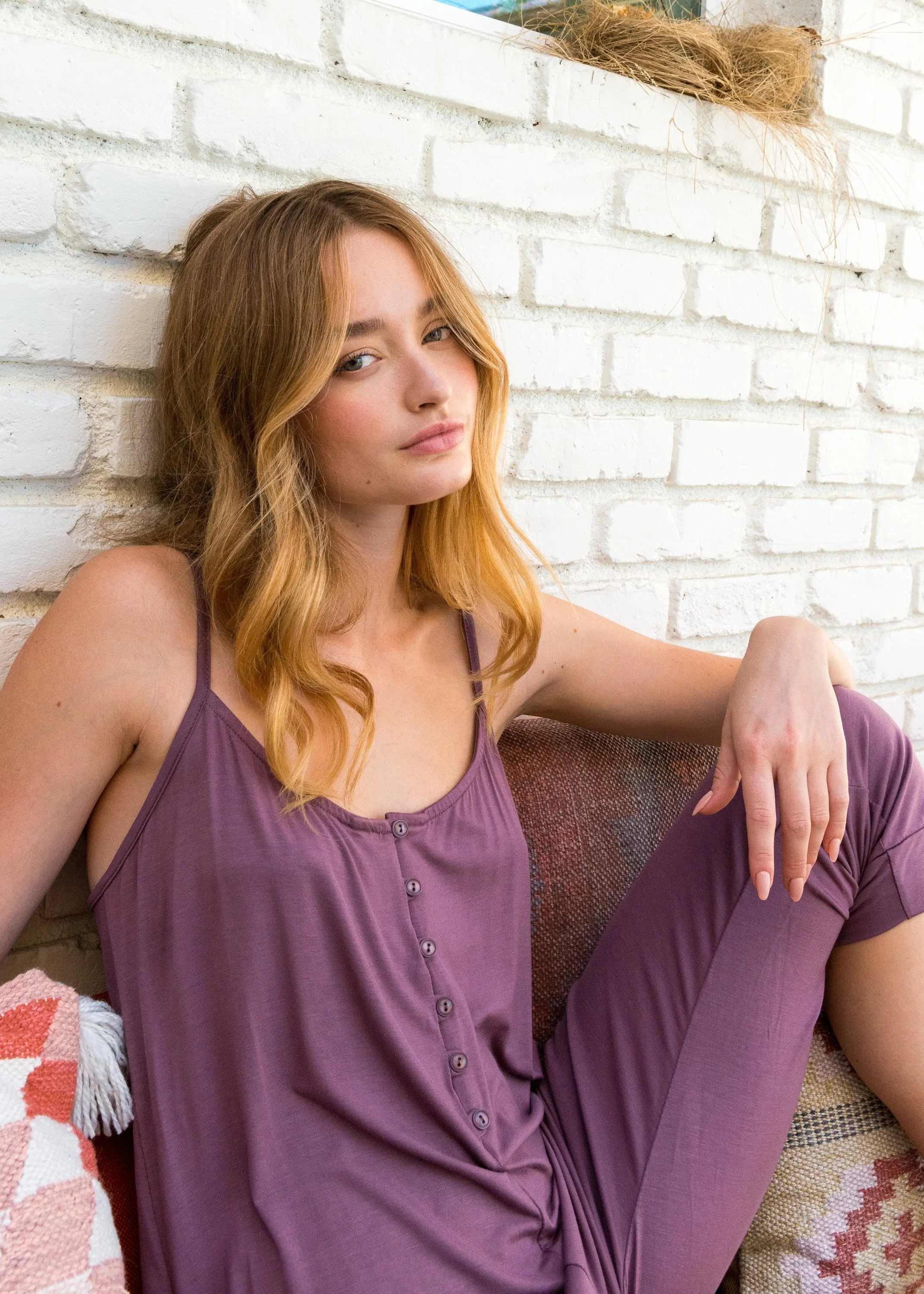 Gigi Jumpsuit in Mauve