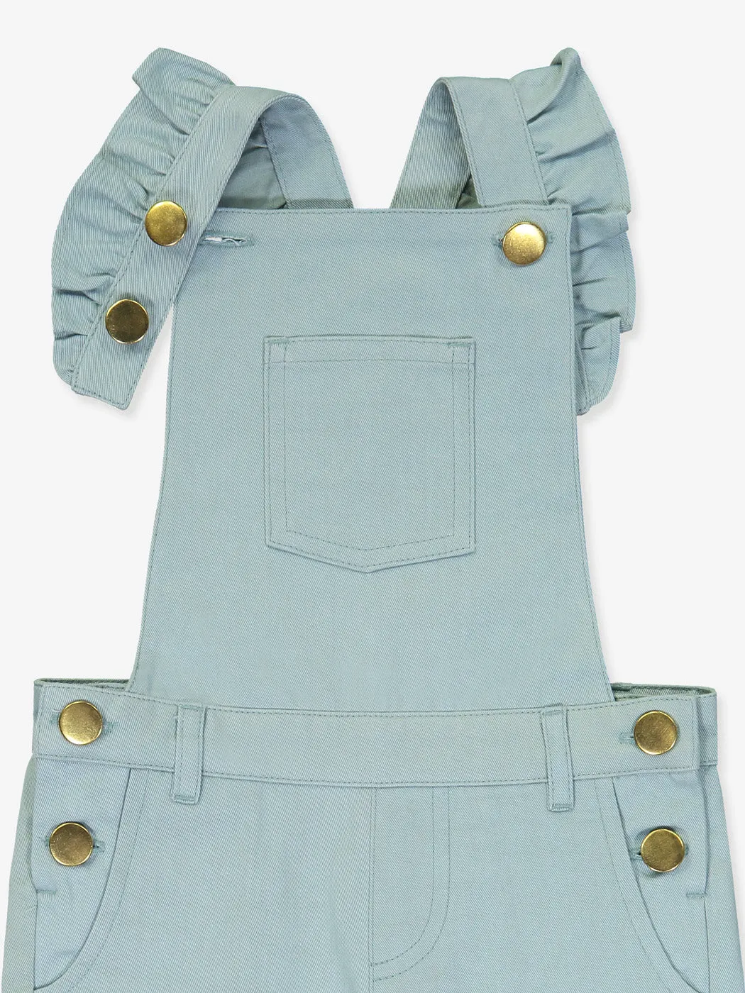 Girls Georgette Overall - Celadon Green