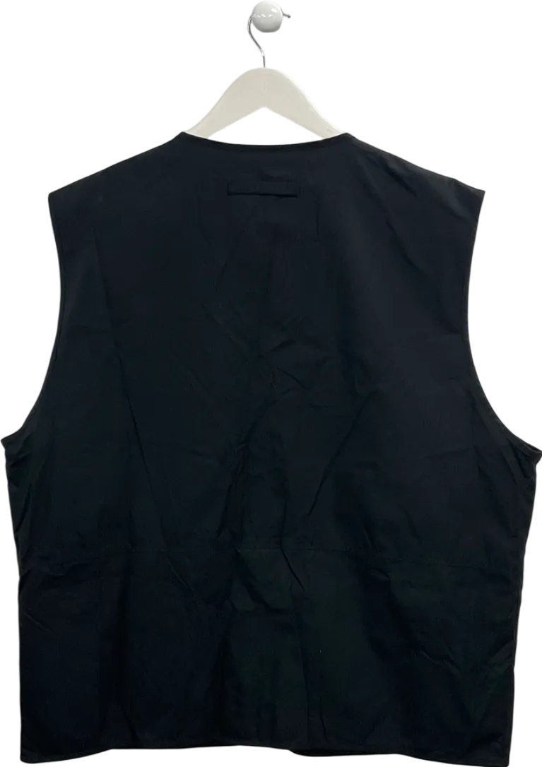 H&M Black Utility Gilet UK L