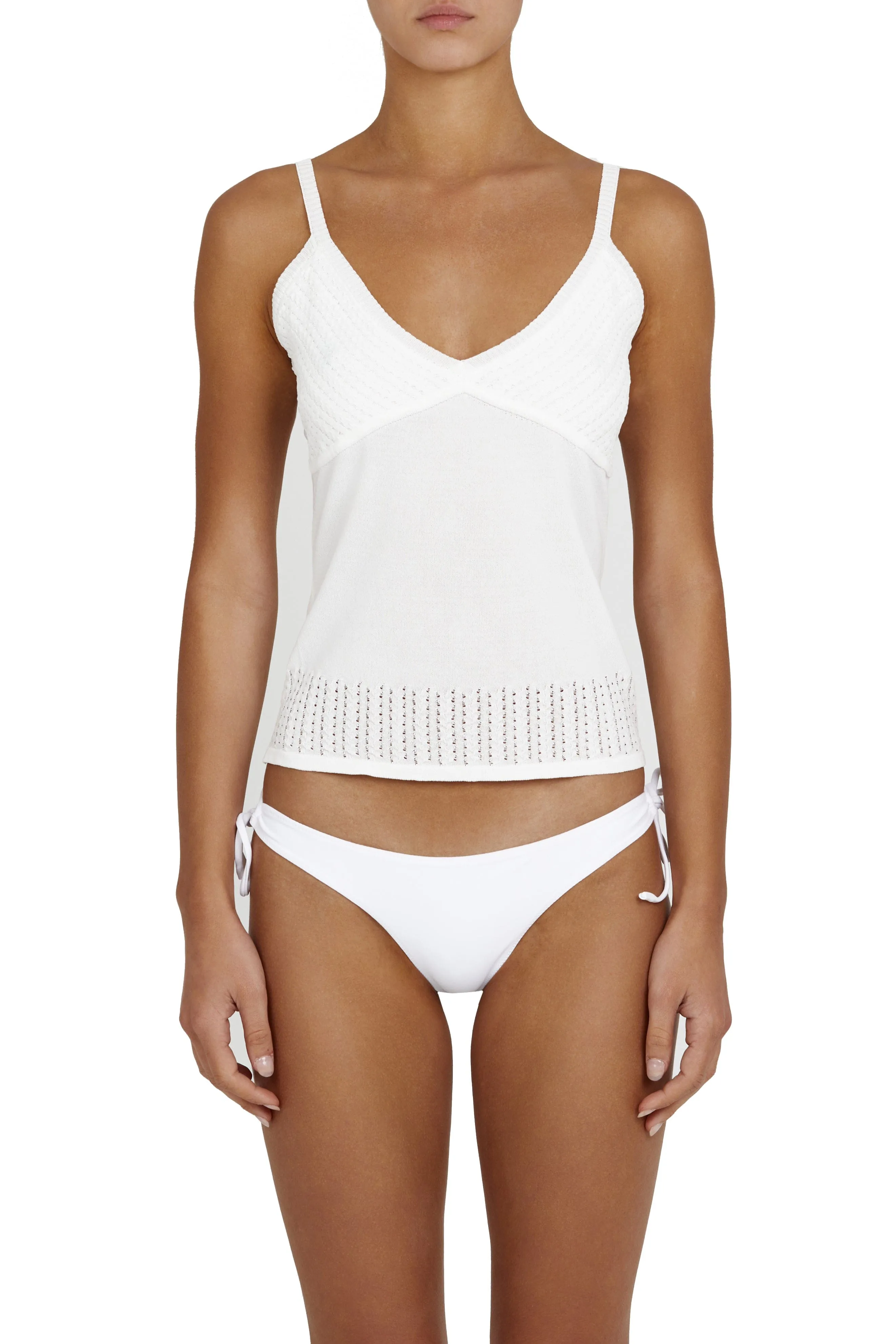 HAUTE top- white