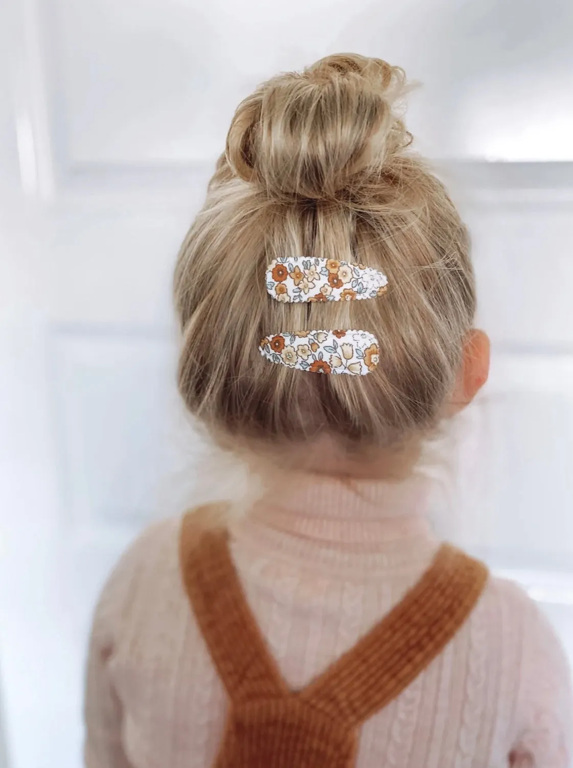 Hazel | Floral Hair clips