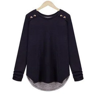 Hot Fashion Women long-sleeved sweater Slim women knitwear 3 color