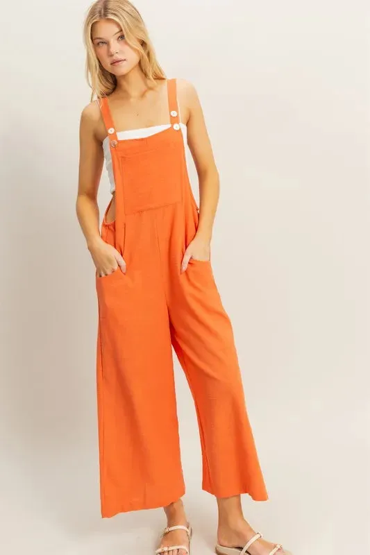 HYFVE Textured Wide Leg Overall