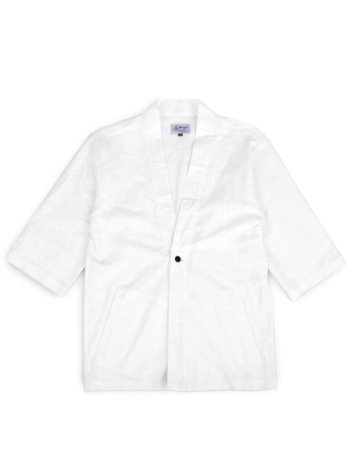 Jackhammer Linen Noragi White