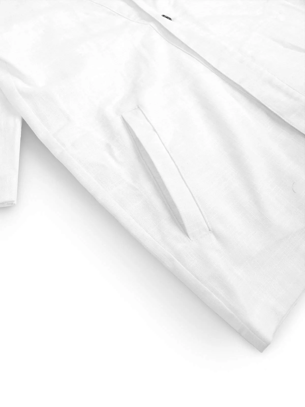 Jackhammer Linen Noragi White
