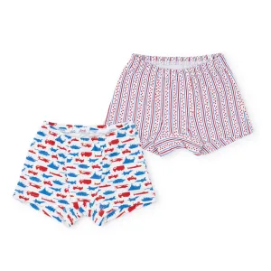 James Boys' Pima Cotton Underwear Set - Stars and Stripes/Freedom Fighters