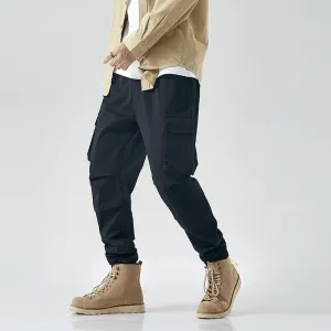Japanese Men'S Overalls plus Casual Pants