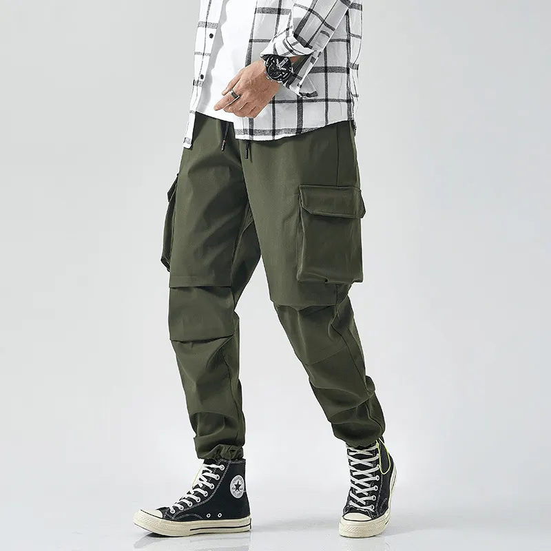 Japanese Men'S Overalls plus Casual Pants