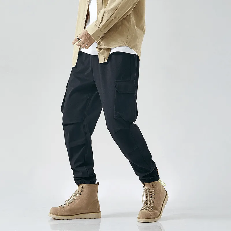 Japanese Men'S Overalls plus Casual Pants
