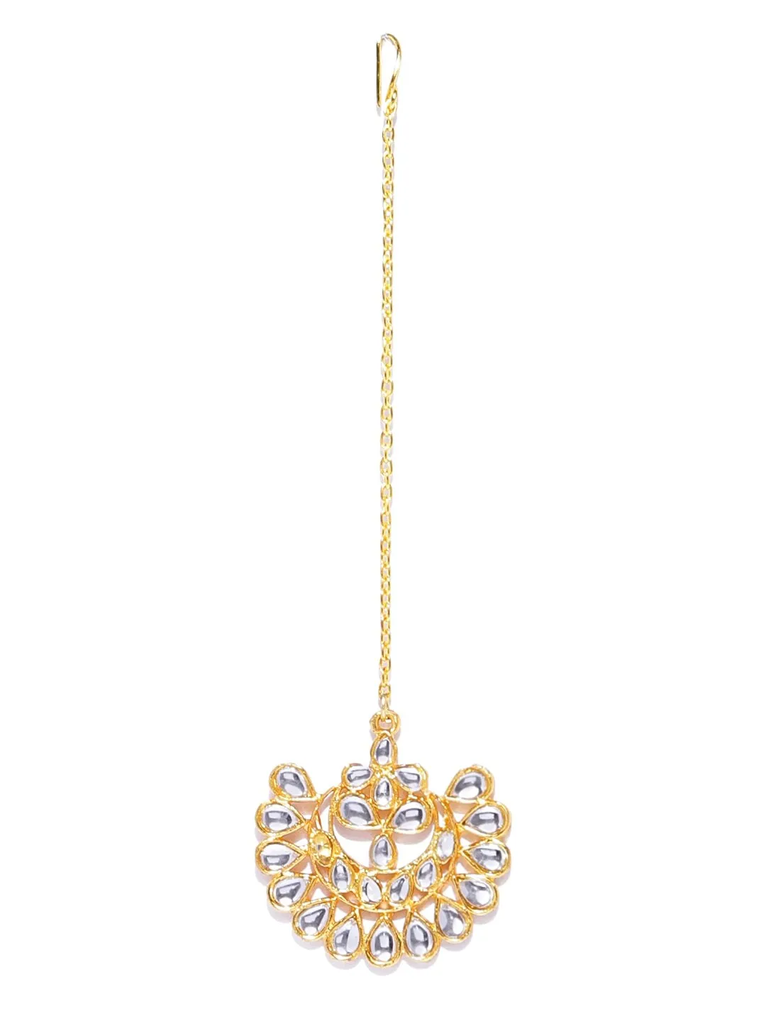 Karatcart Traditional Kundan Choker Necklace Set