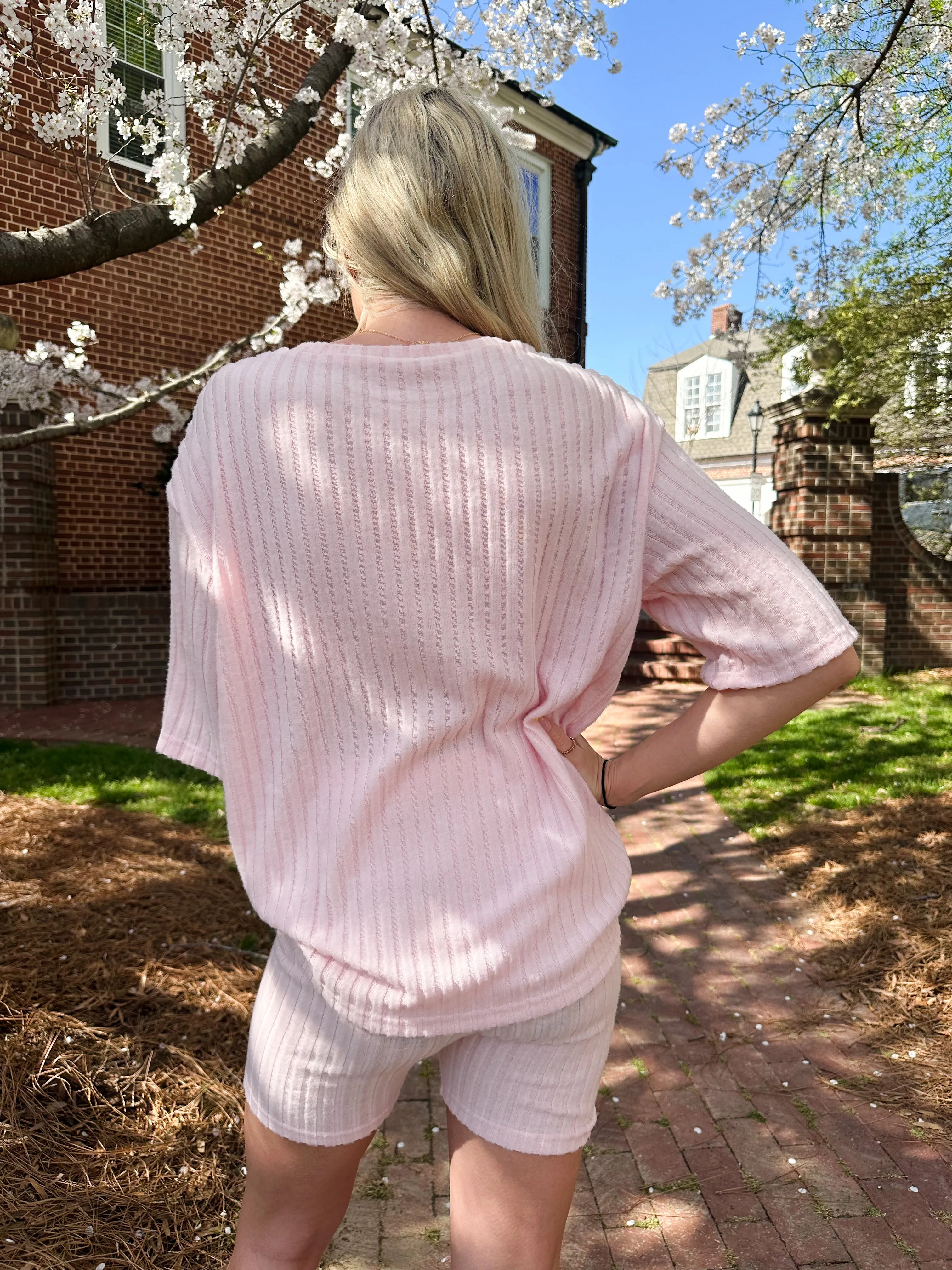Keep it Simple Lounge set in Pink
