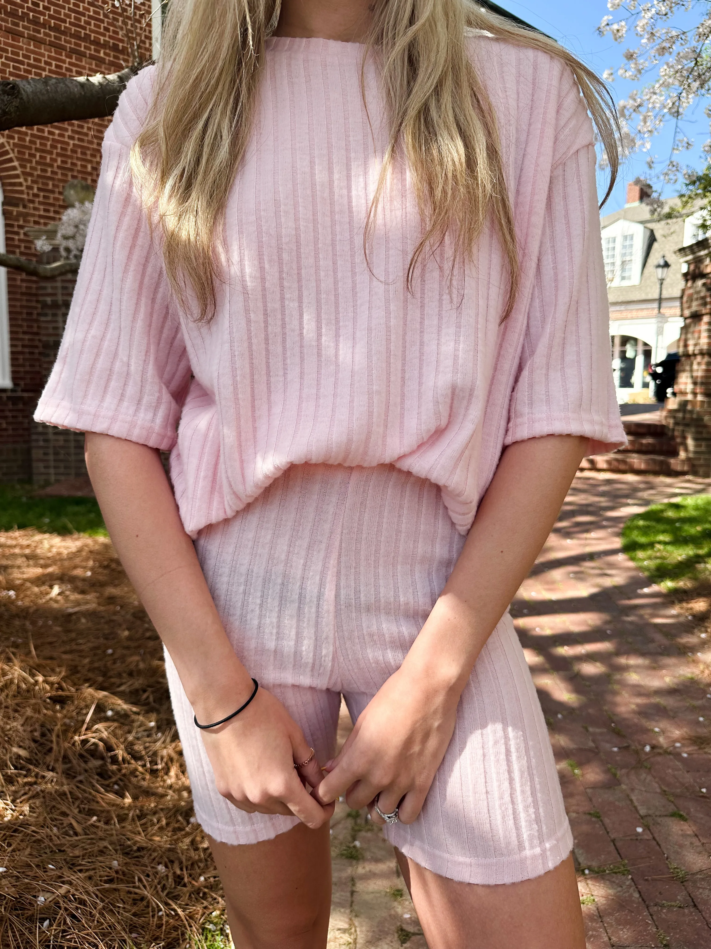 Keep it Simple Lounge set in Pink