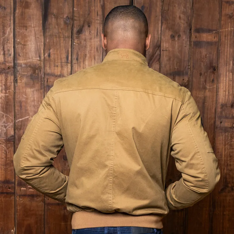 Kingsley African Luxury Harrington Jacket Olive