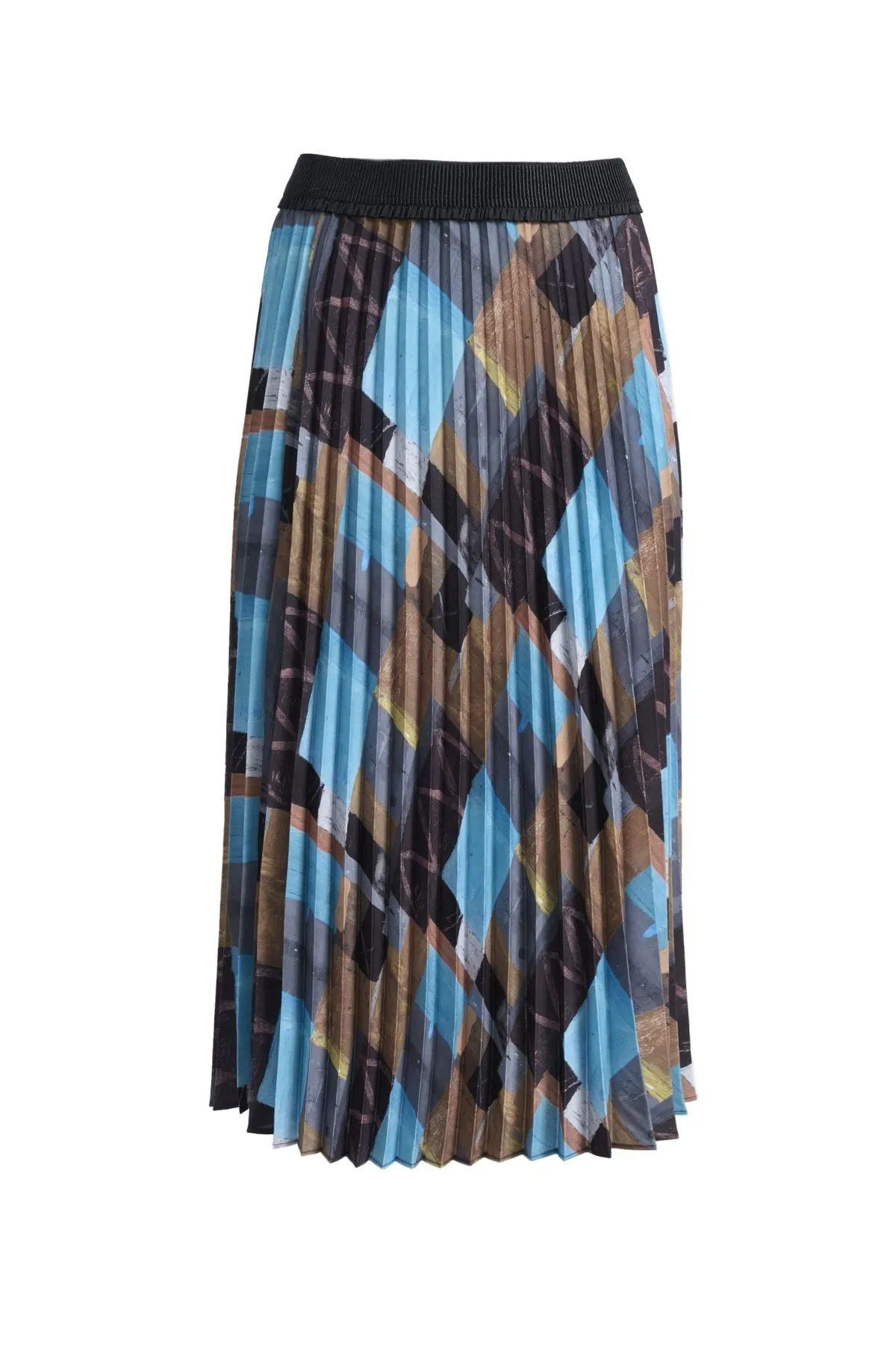 Kismet Pleated Skirt Azure