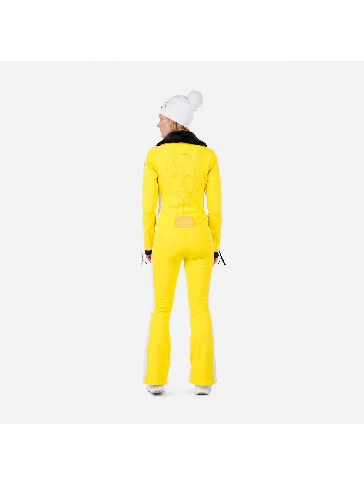 Kombinezon narciarski damski Rossignol W Sublim Insulated Overall żółty