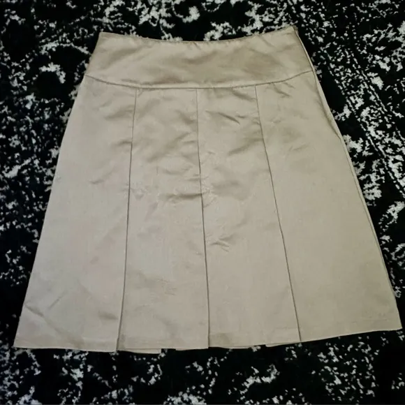 Kookai Tsn Satin-Sheen Pleated Mini Skirt 38