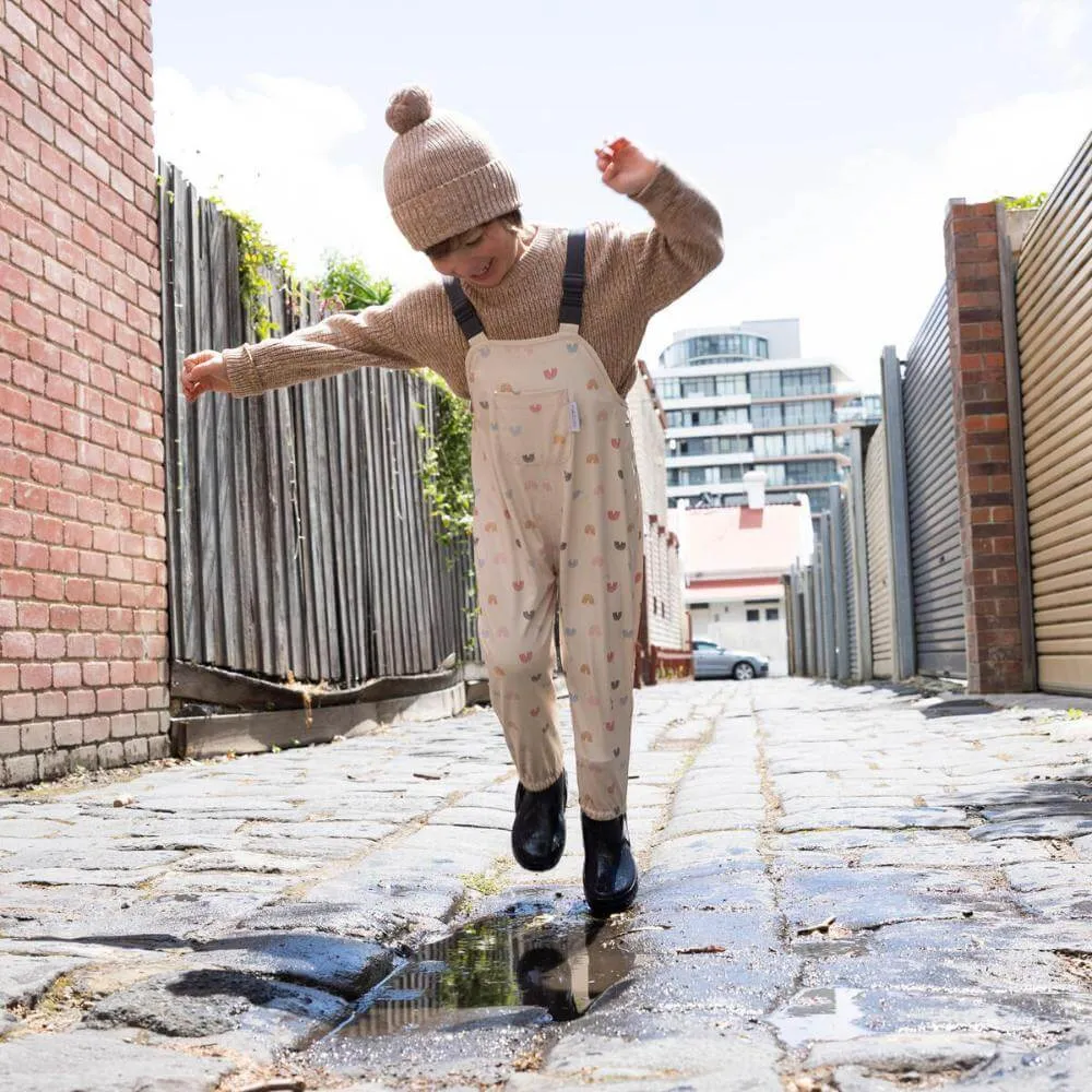 Kynd Baby Rainbow Splashy Overalls