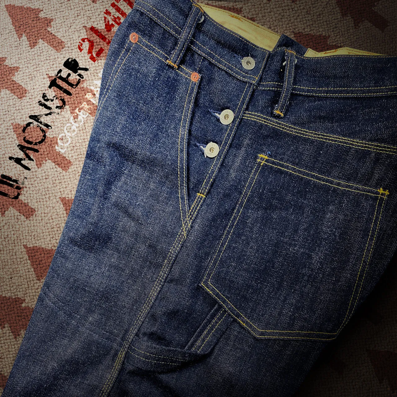 Lil Monster Overalls Logger Pants