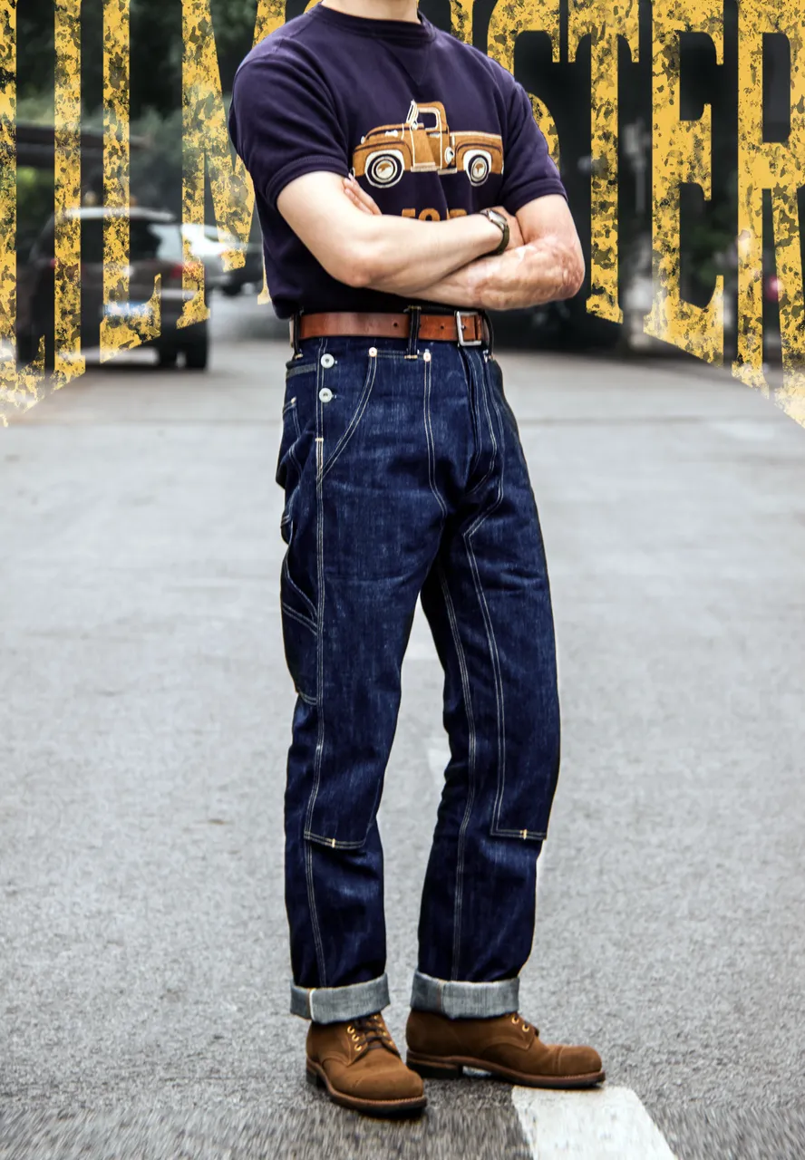 Lil Monster Overalls Logger Pants